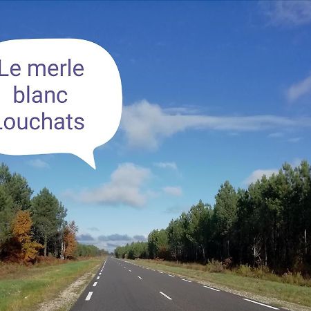 Le Merle Blanc Louchats Otel Dış mekan fotoğraf